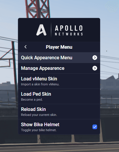 GTAV FiveM Menu UI